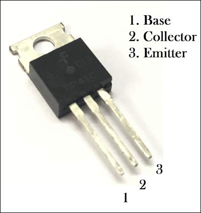 TIP41 High Power NPN transistor