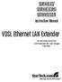 VDSL Ethernet LAN Extender