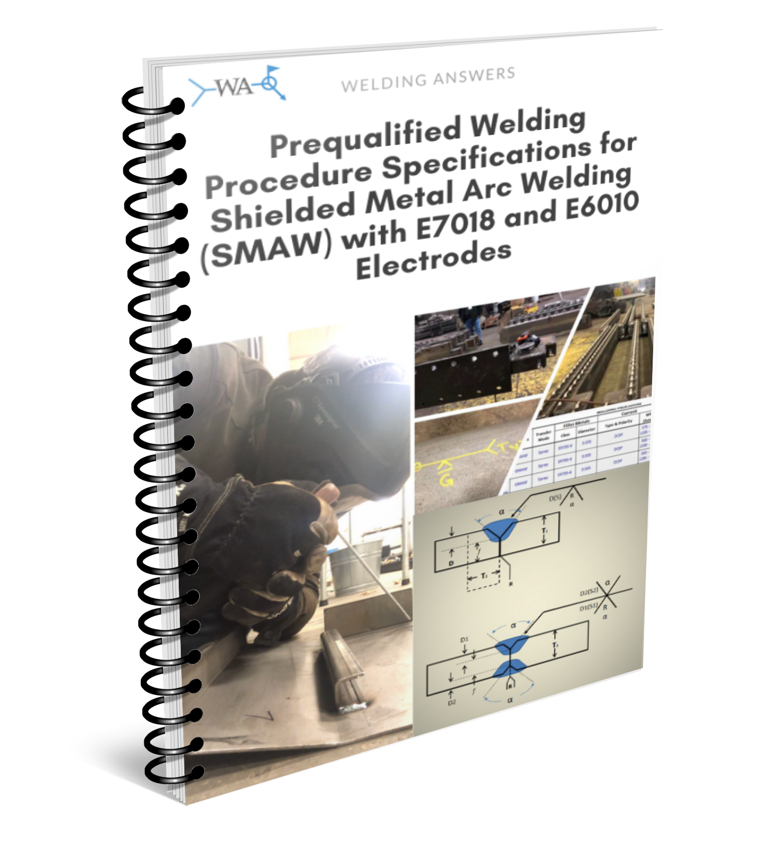 Are you looking for welding procedures for E6010 and/or E7018 stick processes? Click the image above to get 48 Prequalified WPSs for SMAW in conformance with AWS D1.1 Structural Welding Code.
