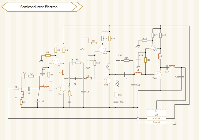 Semiconductor Electron Diagram